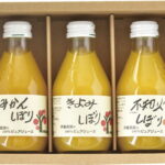 【ラッピング無料】伊藤農園 100%ピュアジュース5本ギフトセット 50705g-2 みかん きよみ 不知火 はっさく