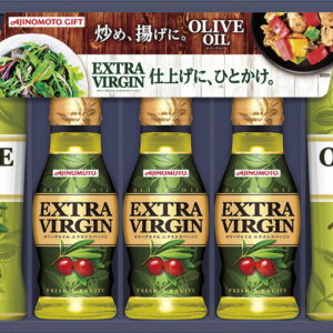 【ラッピング無料】味の素 オリーブオイルギフト EVR-30J エクストラバージン