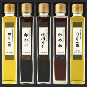 【ラッピング無料】日下部味噌醤油店 「渾身の醤油 」と健康志向オイル OKR-33 炒め物醤油 卵かけ醤油 焼肉たれ醤油 エクストラバージン オリーブオイル ライスオイル