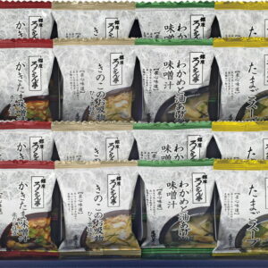 【ラッピング無料】ろくさん亭 道場六三郎 フリーズドライ MG-25 たまごスープ きのこの お吸物 ひき雲仕立 わかめと油あげの味噌汁 かきたま味噌汁赤だし仕立