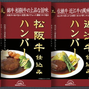 【ラッピング無料】飛騨高山ファクトリー 松阪牛・近江牛・飛騨牛仕込みハンバーグ & カレー詰合せ HBK-28 飛騨牛ビーフカレー 飛騨牛入りハンバーグカレー 松阪牛仕込みハンバーグ 近江牛仕込みハンバーグ