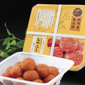 【ラッピング無料】トノハタ 紀州産南高梅はちみつ梅(塩分約3%) RH-300