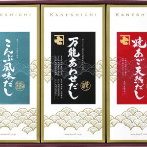 【ラッピング無料】かね七 化学調味料無添加 味ごろもだしパックギフト DP-300 万能あわせだし こんぶ風味だし 焼きあご天然だし