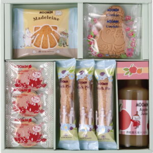 【ラッピング無料】ムーミン ジュース & スイーツセット MS-15N お菓子セット スティックパイ クッキー マドレーヌ