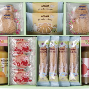 【ラッピング無料】ムーミン ジュース & スイーツセット MS-25N お菓子セット スティックパイ クッキー マドレーヌ