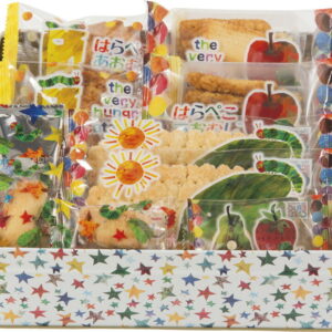 【ラッピング無料】はらぺこあおむし おやつアソート THA-25 おかき おかき あげせんべい リーフパイ みりん揚げせんべい クッキー