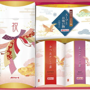 【ラッピング無料】マルトモ 祝 かつお節詰合せ 祝-30KR 花つや削りパック かつおだしの素 あごだしの素 フリーズドライ