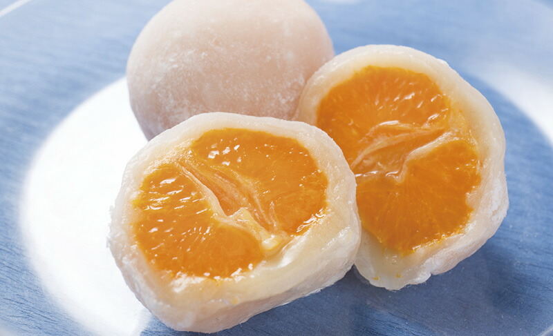 【ラッピング無料】新杵堂 まるごとみかん大福8個入 SKD-md8 レビュー - 画像 (3)