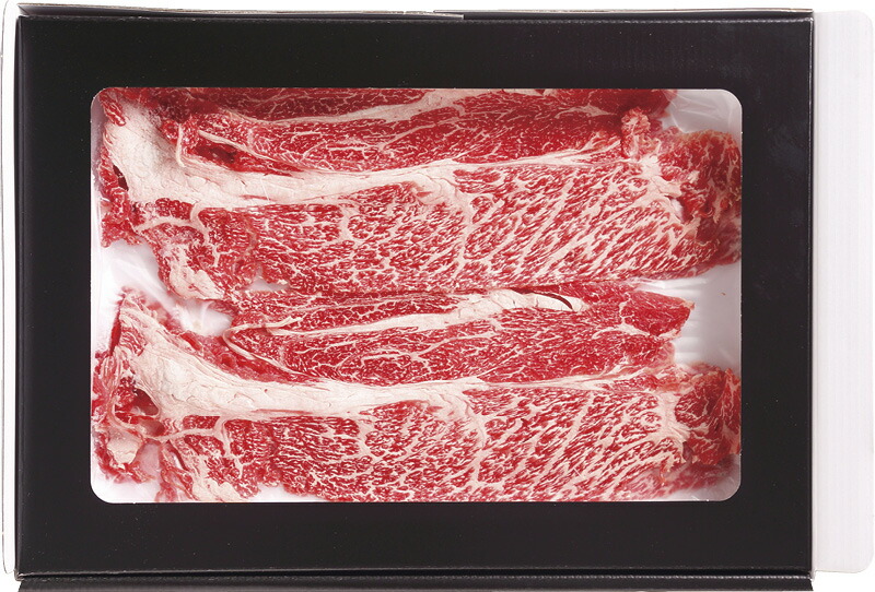 【ラッピング無料】みちのく奥羽牛肩ロースすき焼き肉 JB91034