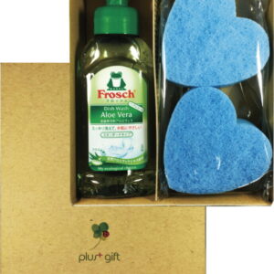 【ラッピング無料】プラスギフトフロッシュFH 15-278 ハートのスポンジ 食器用洗剤