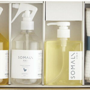 【ラッピング無料】そまり ハウスケア 水回り3点セット KS-40-02 クロススポンジ クロススポンジ 台所用石けん バスクリーナー トイレクリーナー