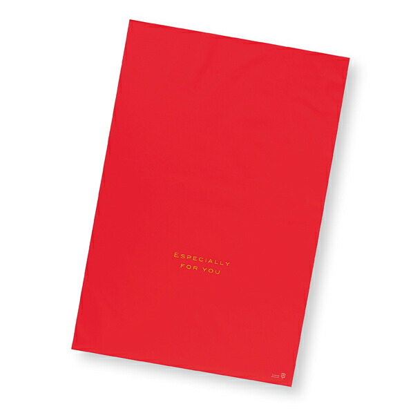 梨地バッグ ネイビー(紺色)/レッド(赤色) + グリッターリボン付きワイヤータイ アイボリー - 画像 (4)