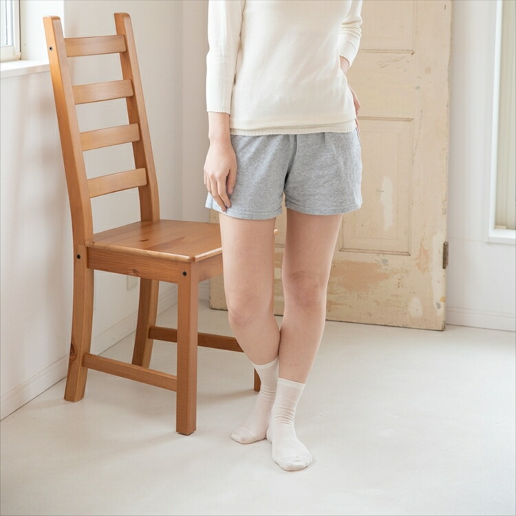 【送料無料】上州絹屋 純国産シルク セリシン靴下 生成色 日本製 絹 ぐんま200 ぐんまちゃん 美容 敏感肌 保湿 天然 ミヤマ全織 レビュー おしゃれ - 画像 (4)