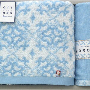 【ラッピング無料】国産 今治製タオル モロッカン スタイル バスタオル & ウォッシュタオル OM20300 綿100% 日本製