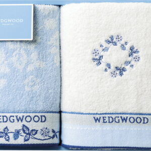 【ラッピング無料】ウェッジウッド フェイスタオル & ウォッシュタオル TT88150616 綿100%