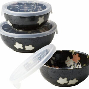 【ラッピング無料】国産 宇野千代 花和み パック鉢3点 272502 日本製 パック鉢小 パック鉢中