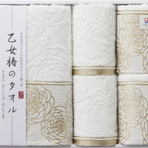 【ラッピング無料】国産 今治タオル 乙女椿のタオル タオルセット IM6020N 日本製 フェイス ウォッシュ タオル バスタオル