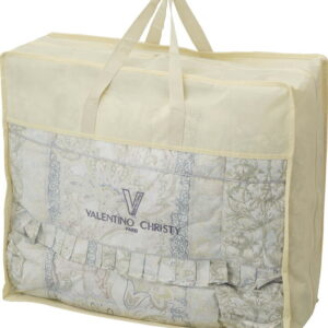 【ラッピング無料】ヴァレンティノ・クリスティー 羽毛ふとんバッグ入り VCF-430-7 掛け布団