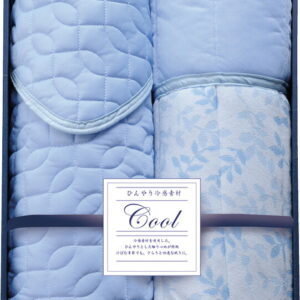 【ラッピング無料】冷感 キルトケット & 敷パッド セット RK-1005A 敷きパッド