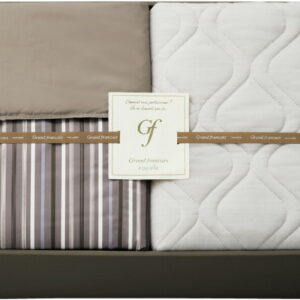 【ラッピング無料】グランフランセヌーベル ウォッシャブルケット & クール接触冷感敷パット ブラウン GFN4158BR 敷きパッド