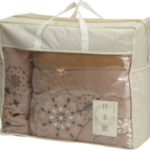 【ラッピング無料】国産 吸湿発熱わた入り やわらかタッチ 毛布 ふとん & 敷パット KS-3015 日本製 布団 敷きパッド