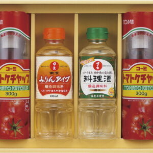 【ラッピング無料】キッコーマン & 調味料バラエティセット KSM-35 コーミトマトケチャップ特級 サンビシ本醸造しょうゆ キッコーマンいつでも新鮮生しょうゆ 日の出