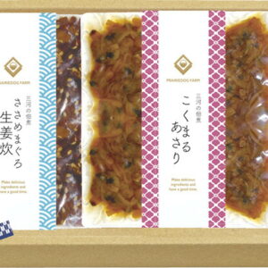 【ラッピング無料】三河の佃煮 & 永谷園松茸風味お吸い物セット MTD-16 こくまるあさり ささめまぐろ生姜炊