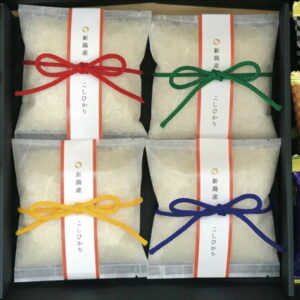 【ラッピング無料】初代田蔵 新潟県産こしひかり至福の一杯贅沢お吸い物ギフトセット YUIFM-4 ふかひれスープ 松茸のお吸い物 あわび入りお吸い物