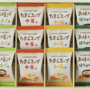 【ラッピング無料】フリーズドライ 「お味噌汁・スープ詰合せ 」 AT-CO たまごスープ