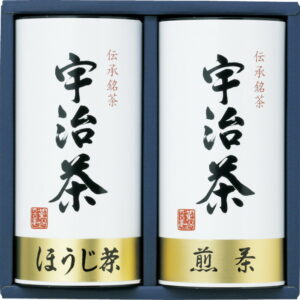 【ラッピング無料】宇治茶詰合せ(伝承銘茶) LC1-20A 煎茶 ほうじ茶