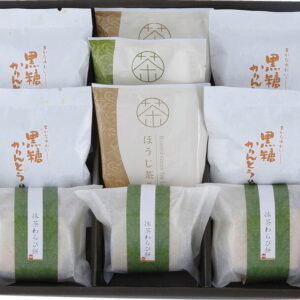 【ラッピング無料】神田川俊郎監修 味和心 甘味セット KKMT-E わらびもち 黒糖かりんとう きな粉 ほうじ茶ラテ 抹茶ラテ