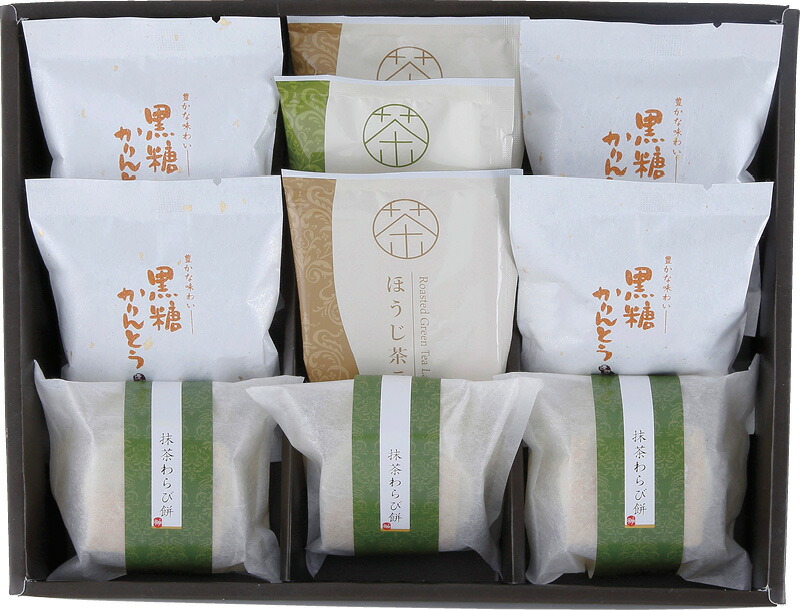 【ラッピング無料】神田川俊郎監修 味和心 甘味セット KKMT-E わらびもち 黒糖かりんとう きな粉 ほうじ茶ラテ 抹茶ラテ