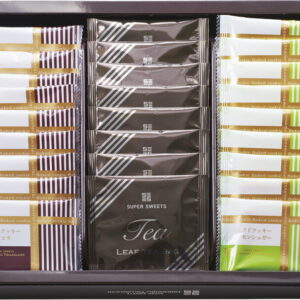 【ラッピング無料】スーパースイーツ 焼菓子 & 紅茶セット SBK-D ベイクドクッキー 紅茶ティーバッグ