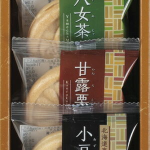 【ラッピング無料】風雅甘々もなか詰合せ M-AO 小豆もなか 甘露栗もなか 八女茶もなか