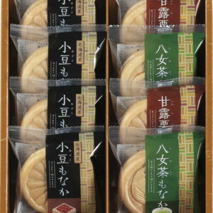 【ラッピング無料】風雅甘々もなか詰合せ M-BO 小豆もなか 甘露栗もなか 八女茶もなか