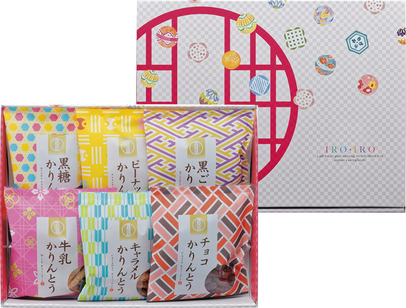 【ラッピング無料】かりんとう詰合せ AY-AE 黒ごまかりんとう 黒糖かりんとう 牛乳かりんとう ピーナッツかりんとう チョコかりんとう キャラメルかりんとう