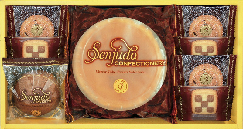 【ラッピング無料】Senjudo スイーツセット SS-20R お菓子セット クッキー チーズケーキ ソフトチョコケーキ