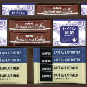 【ラッピング無料】ドトール スティックコーヒー・紅茶コレクション DST-CO ほろにがカフェ・オ・レ まろやかカフェ・オ・レ インスタントミックスコーヒー セイロン紅茶ティーバッグ