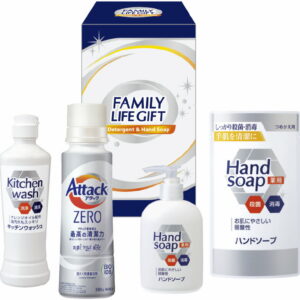 【ラッピング無料】ファミリーライフギフト FMN-25 アタックZERO 薬用ハンドソープ 台所洗剤 薬用ハンドソープ 詰替用