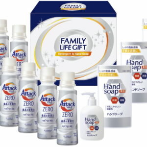 【ラッピング無料】ファミリーライフギフト FMN-100 アタックZERO 薬用ハンドソープ 詰替用台所洗剤