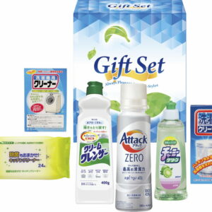 【ラッピング無料】ゼロ洗浄バラエティ洗剤セット ANW-EA クリームクレンザー 花王 アタックゼロ ライオン チャーミーグリーン 除菌キッチンクリーナー 洗濯槽クリーナー 洗濯機用クリーナー