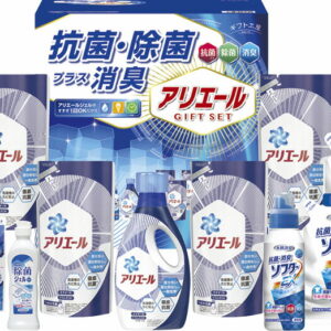 【ラッピング無料】ギフト工房 アリエール 抗菌除菌ギフト GPS-80D P&G ジェル 詰替用 抗菌消臭ソフターEX 詰替用 洗たく槽クリーナー ジェル 台所用除菌ジェル