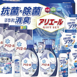【ラッピング無料】ギフト工房 アリエール 抗菌除菌ギフト GPS-100D 抗菌消臭ソフターEX 詰替用 P&G アリエールジェル 詰替用 洗たく槽クリーナー 台所用除菌ジェル