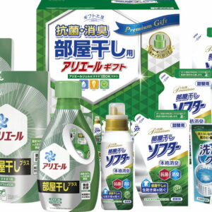 【ラッピング無料】ギフト工房 アリエール 部屋干しギフト HLG-50K 抗菌部屋干しソフター 詰替用 P&G アリエールジェル部屋干しプラス 詰替用 洗たく槽クリーナーNEO プラス