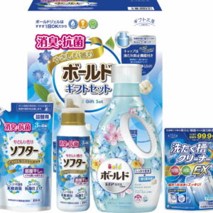 【ラッピング無料】ギフト工房 消臭抗菌・ボールドギフトセット BFS-25Y P&G ジェル 消臭抗菌ソフター 詰替用 洗たく槽クリーナーEX