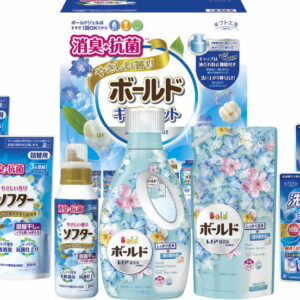 【ラッピング無料】ギフト工房 消臭抗菌・ボールドギフトセット BFS-40Y 消臭抗菌ソフター詰替用 洗たく槽クリーナーEX P&G ボールドジェル P&G ボールドジェル詰替用 消臭抗菌ソフター