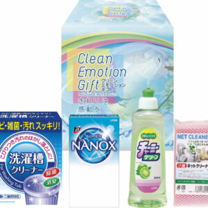 【ラッピング無料】クリーン・エモーションギフト CEG-084 ライオン チャーミーグリーン 洗濯槽クリーナー ライオン トップスーパーナノックス ネットクリーナー
