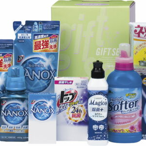 【ラッピング無料】抗菌 & 除菌バラエティセット KJB-50C ライオン トップスーパーナノックス 詰替用 ハーバルソフター香り長持ちS CHARMY Magica除菌+ トップクリアリキッド抗菌 洗濯槽クリーナー ネットスポンジ