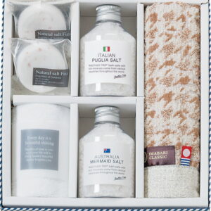 【ラッピング無料】バスツーリスト バスソルトセット BT-530A フィズ 今治ウォッシュタオル マイクロファイバークロス