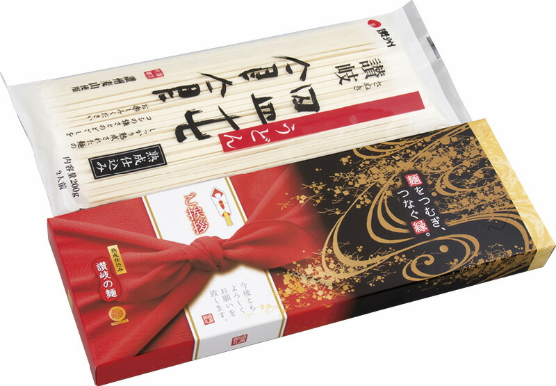 【ラッピング無料】讃州 讃岐うどん ご挨拶 「麺をつむぎ つなぐ縁 」 KKM-1A